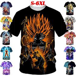 dragon ball anime 3D Printing T-shirt