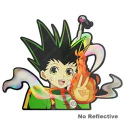 hunter anime car sticker
