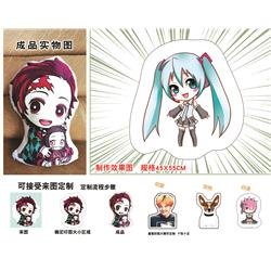 miku hatsune anime cushion