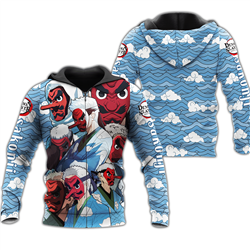 Demon Slayer Kimets anime hoodie 10 styles