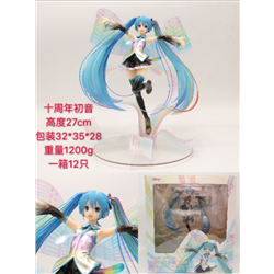 miku hatsune anime figure 27cm