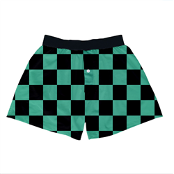 demon slayer anime 3D printed boxer underwear