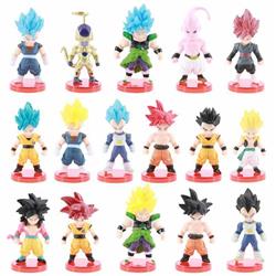 dragon ball anime figure 6~7cm ( 16pcs a set )