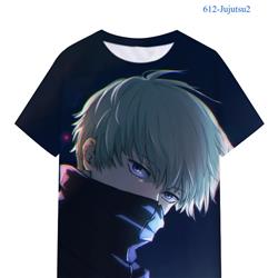 jujutsu kaisen anime 3D Printing T-shirt