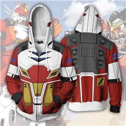 gundam anime hoodie