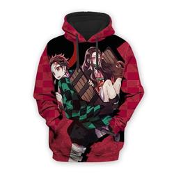 demon slayer kimets anime 3d printed hoodie