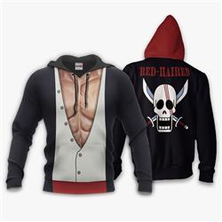 One Piece anime body shape hoodie & zip hoodie 34 styles