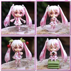 miku hatsune anime figure 12cm (4pcs a set)