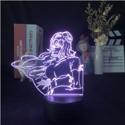 bleach anime 7 colours LED light