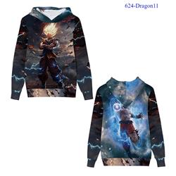 dragon ball anime 3D Printing hoodie
