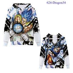 Dragon Ball anime 3D printed hoodie 10 styles
