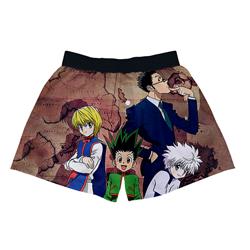 hunter anime 3D printed boxer underwear