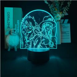 One Piece anime 7 colours LED light