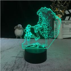 One Piece anime 7 colours LED light
