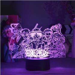 One Piece anime 7 colours LED light