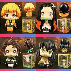Demon Slayer Kamado Nezuko/Tanjirou/Agatsuma Zenitsu/Inosuke figure 10cm