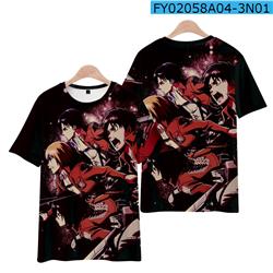 attack on titan anime T-shirt