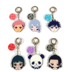jujutsu kaisen anime keychain