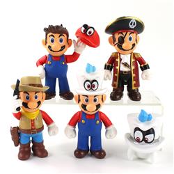 super mario anime figure 9-14cm