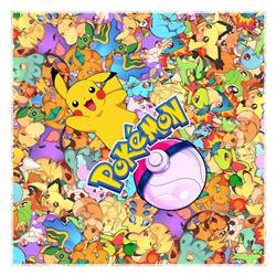 pokemon anime sports scarf 58*58cm