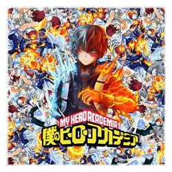 my hero academia anime sports scarf 58*58cm
