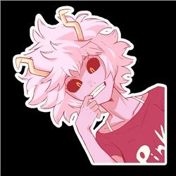 my hero academia anime car sticker