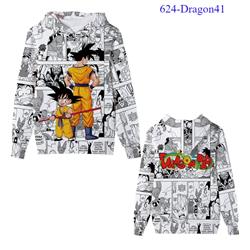 dragon ball anime hoodie