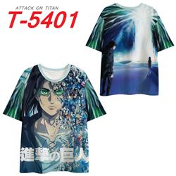 attack on titan anime T-shirt