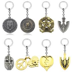 JoJos Bizarre Adventure anime keychain