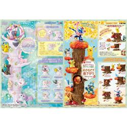 pokemon anime figure for 6 pcs/set 5cm