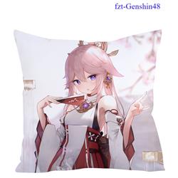 Genshin Impact Noelle anime cushion 45*45cm