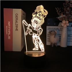 Barder led light 7 colours LED light