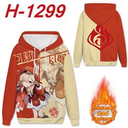 Genshin Impact Noelle anime hoodie