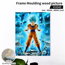 dragon ball anime Wooden frame painting 30*40cm