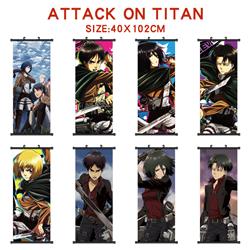 attack on titan anime wallscroll 40*102cm