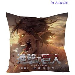 attack on titan anime cushion 45*45cm