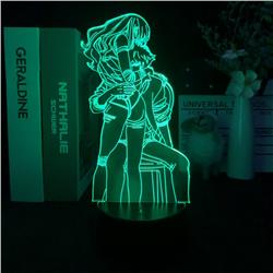 Code geass anime 7 colours LED light