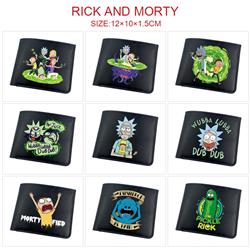 Rick and Morty anime wallet
