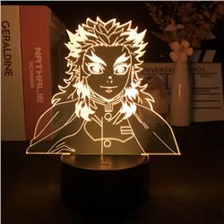 demon slayer kimets anime 7 colours LED light