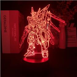 gundam anime 7 colours LED light