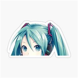 Hatsune Miku anime car sticker 4 styles