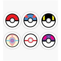 Pokemon anime car sticker 2 styles