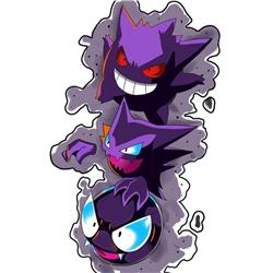 Pokemon anime car sticker 22 styles