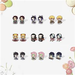 demon slayer kimets anime earring