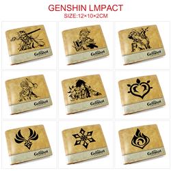 Genshin Impact Noelle anime wallet