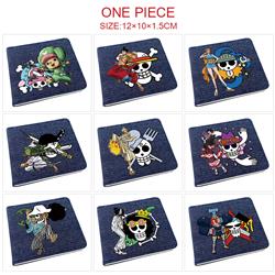 one piece anime wallet