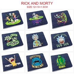 Rick and Morty anime wallet