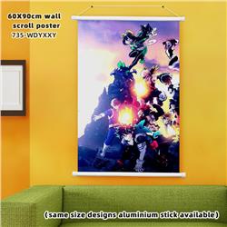 my hero academia anime wallscroll 60*90cm