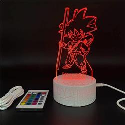 dragon ball anime 7 colours LED light