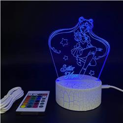 SailorMoon anime 7 colours LED light
